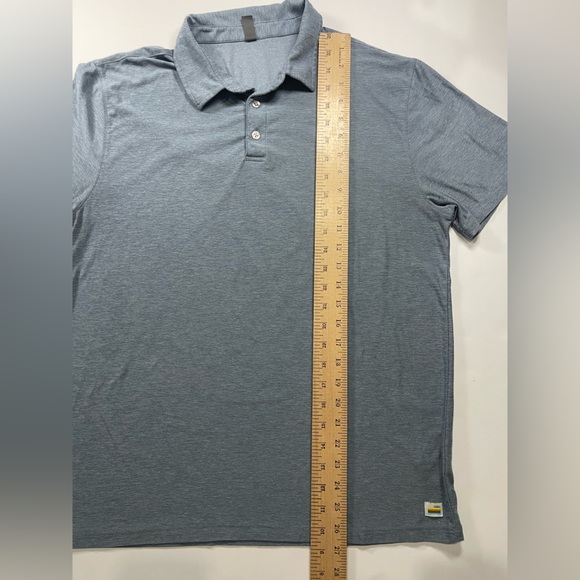 VUORI Shirt Men's Size M Strato tech Golf Polo Performance Casual Active - Picture 5 of 11